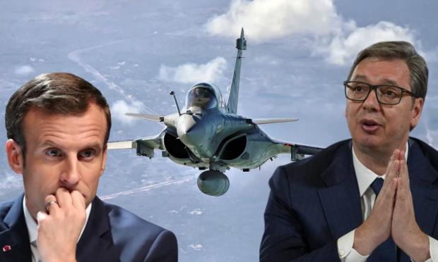Rafale και Μακρόν και Βούτσιτς