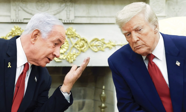 Donald Trump and Benjamin Netanyahu