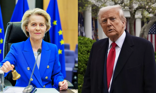 trump von der leyen