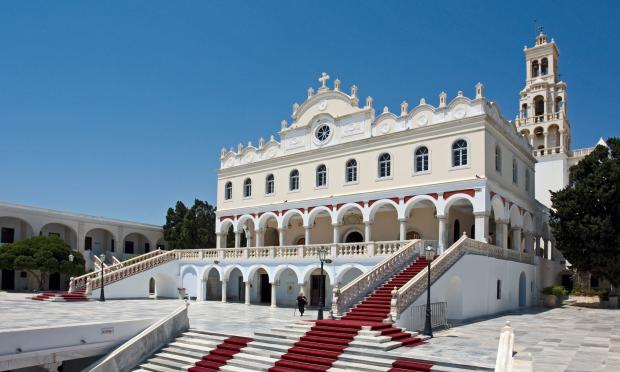 Ναό Ευαγγελίστριας Τήνου