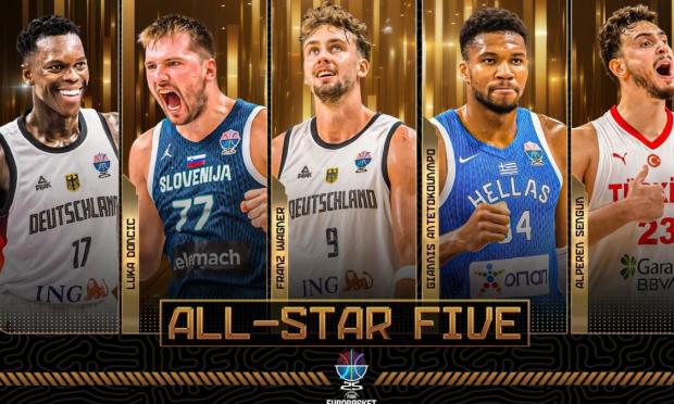 FIBA EuroBasket 2025 All-Star Five