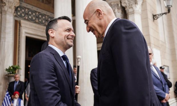 Νίκος Δένδιας και ο Χάρης Δούκα