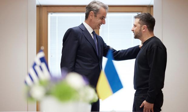 Μητσοτάκης - Ζελένσκι