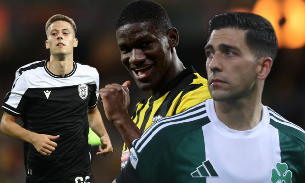 ΠΑΟΚ - ΠΑΟ - ΑΕΚ - (Πενταπόσταγμα φωτο)