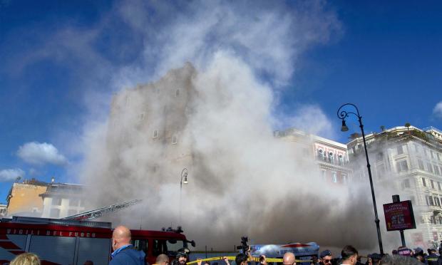 Ο πύργος των Κόμητων που κατέρρευσε στην Ιταλία
