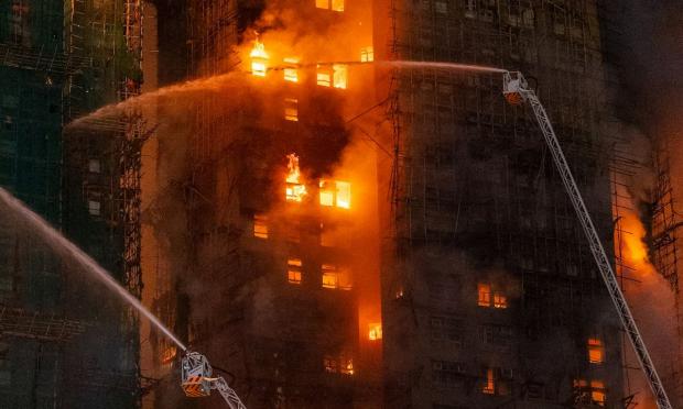 hong kong φωτιά