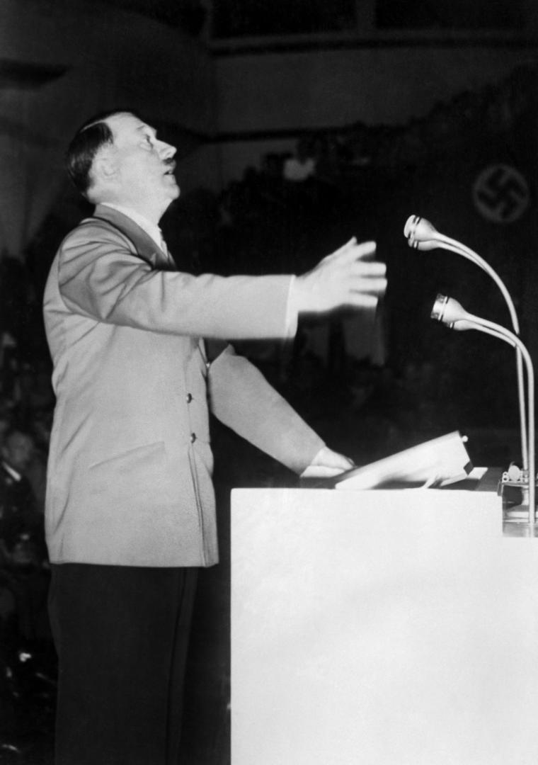 Ομιλία του Χίτλερ το 1938