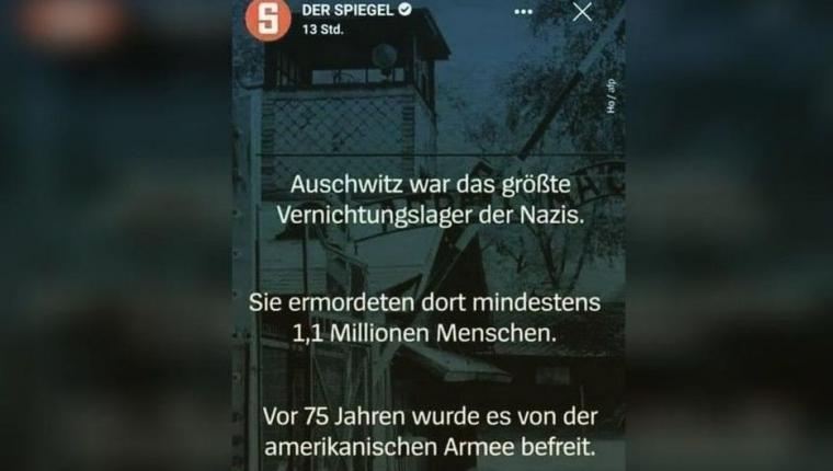 ανάρτηση του Der Spiegel
