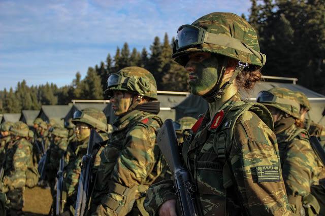 Χειμερινή εκπαίδευση σχολής Μονίμων Υπαξιωματικών