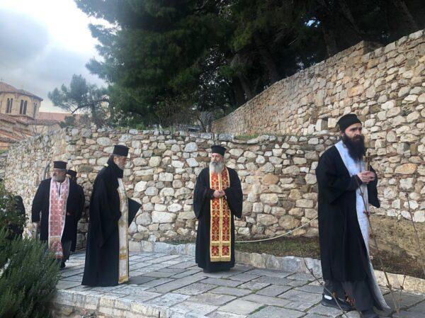 εξόδιος ακολουθία Ανδίδων Χριστοφόρου