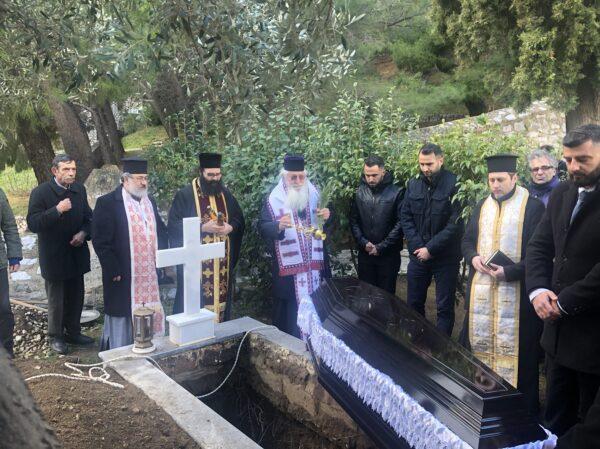 εξόδιος ακολουθία Ανδίδων Χριστοφόρου