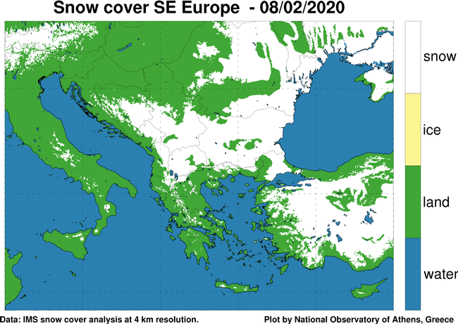 snow map