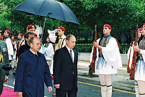 Επίσκεψη του Προέδρου Πούτιν το 2001