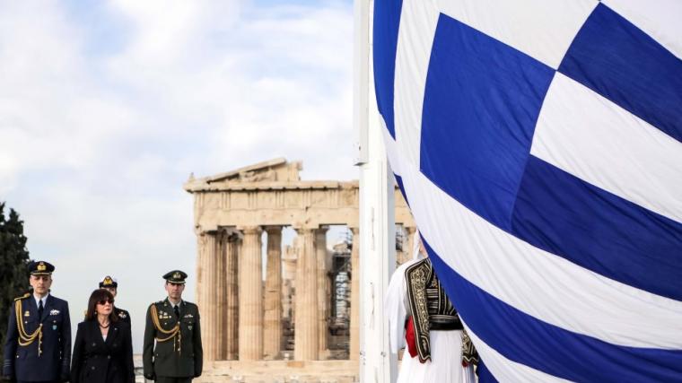 Σακελλαροπούλου στην ακρόπολη