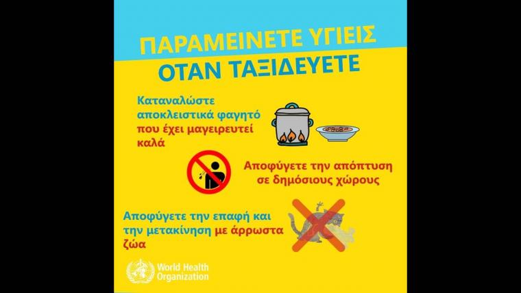 οδηγίες προστασίας της δημόσιας υγείας