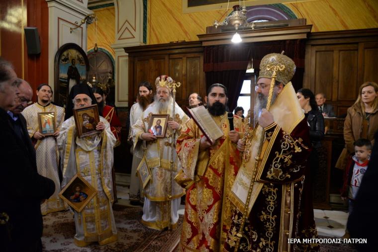  Ἱερὸ Μητροπολιτικὸ Ναὸ Εὐαγγελιστρίας Πατρῶν.