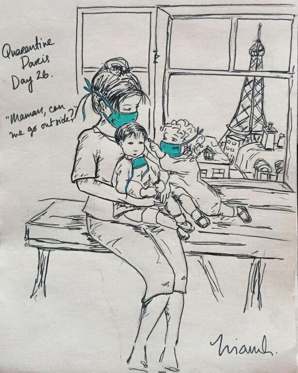 Σκίτσα καραντίνας