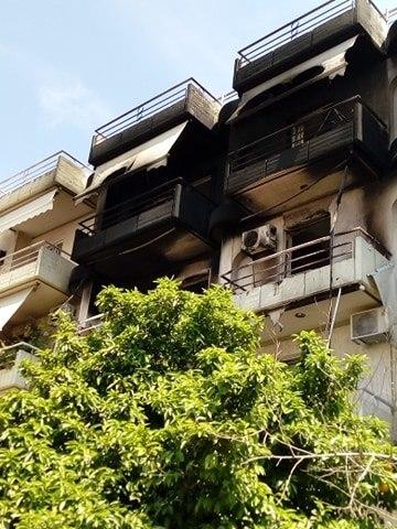 Φωτιά στο Παγκράτι