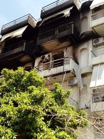 Φωτιά στο Παγκράτι