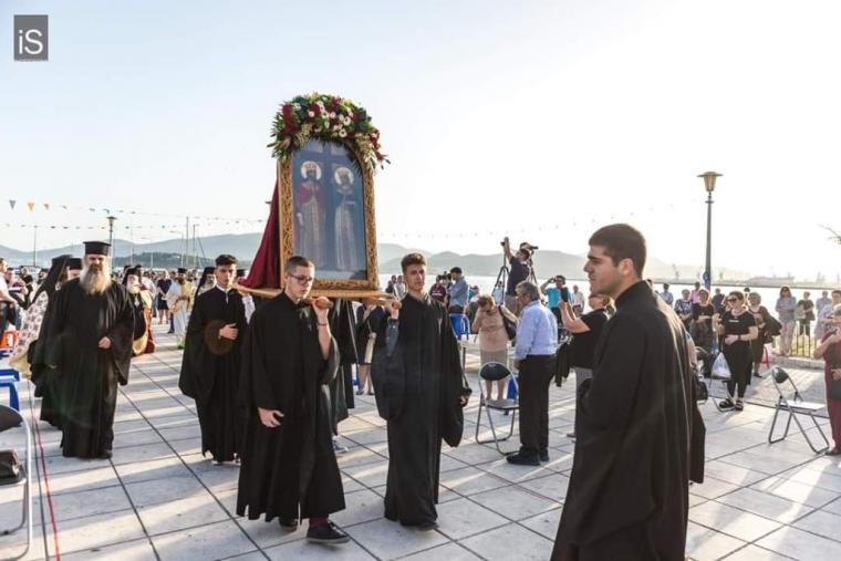 εορτασμός των Αγίων Κωνσταντίνου και Ελένης