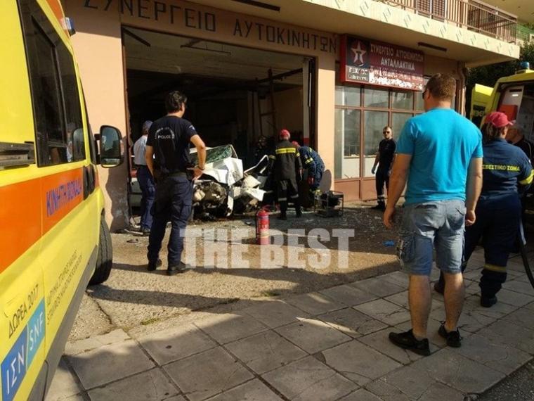 θανατηφορο τροχαιο πατρα