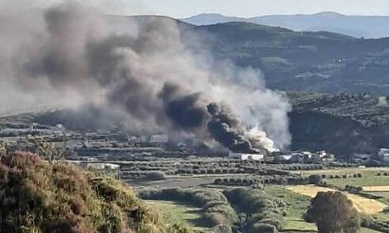 κρητη φωτια