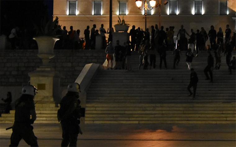 Επεισόδια στο Σύνταγμα