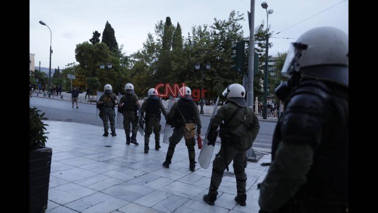 Επεισόδια στο Σύνταγμα