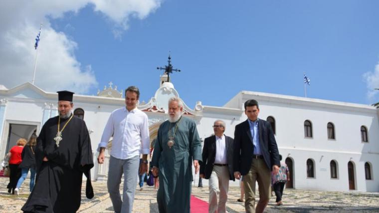 Μητσοτάκης στην Τήνο
