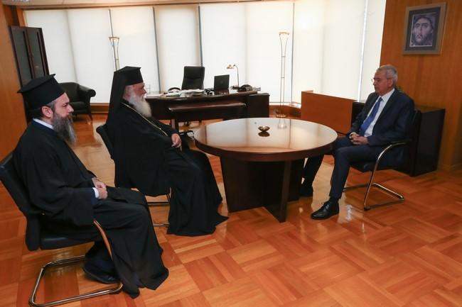 επίσκεψη Αρχιεπισκόπου στο Ελεγκτικό Συνέδριο