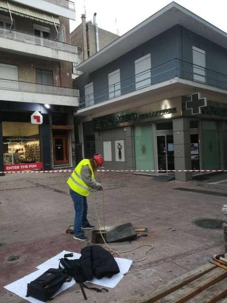 υπόγεια σήραγγα στη Λαμία