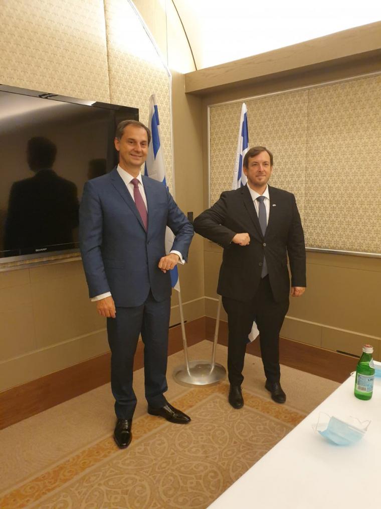 υπουργοι τουρισμού Ελλάδα Ισραήλ