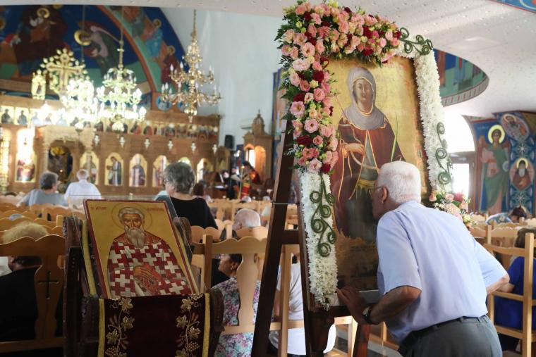 Αρχιεπίσκοπος Κύπρου στη Αγία Παρασκευή