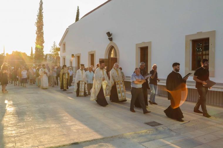 Αρχιεπίσκοπος Κύπρου στη Αγία Παρασκευή