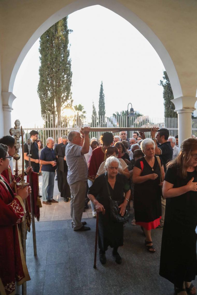 Αρχιεπίσκοπος Κύπρου στη Αγία Παρασκευή