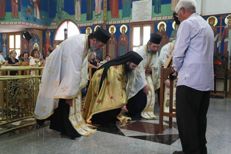 Αρχιεπίσκοπος Κύπρου στη Αγία Παρασκευή