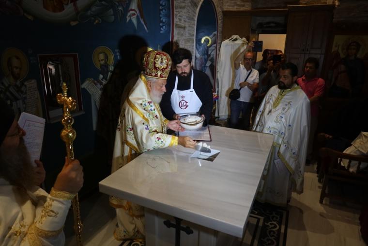 Εγκαίνια Αγίας Μαρίνης Αποικιών Άνδρου