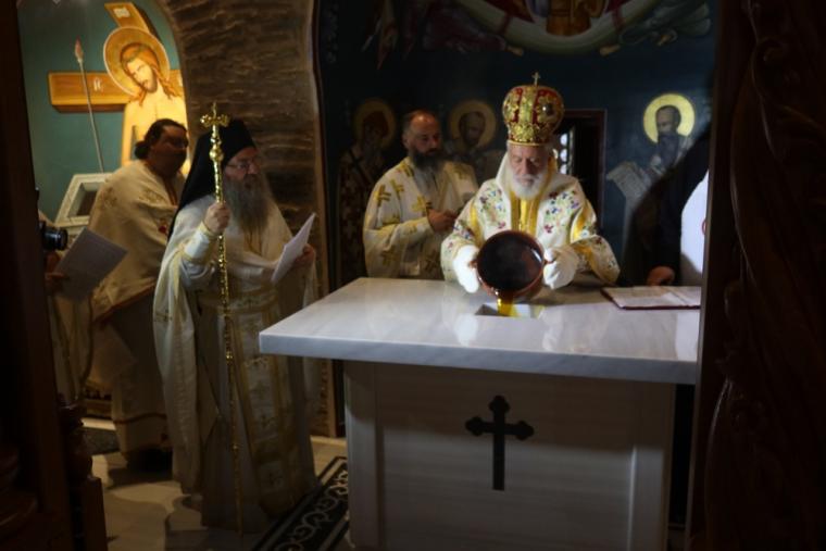 Εγκαίνια Αγίας Μαρίνης Αποικιών Άνδρου