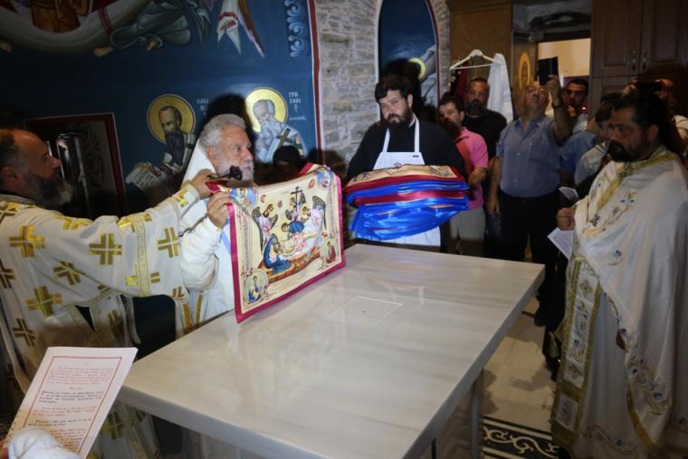 Εγκαίνια Αγίας Μαρίνης Αποικιών Άνδρου