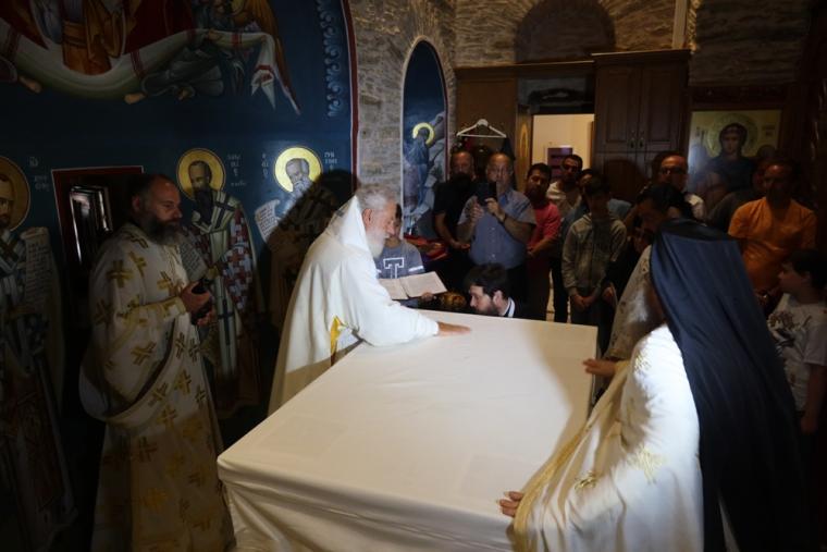 Εγκαίνια Αγίας Μαρίνης Αποικιών Άνδρου