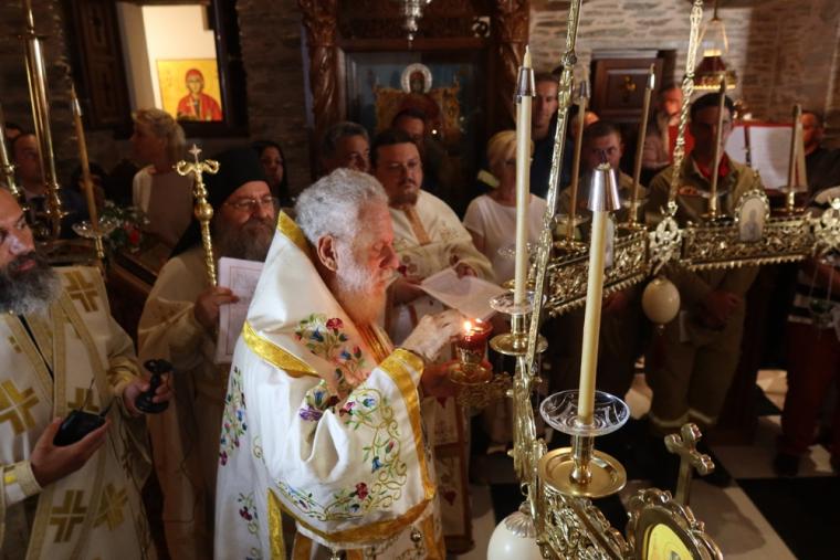 Εγκαίνια Αγίας Μαρίνης Αποικιών Άνδρου