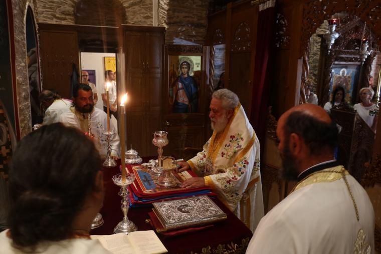 Εγκαίνια Αγίας Μαρίνης Αποικιών Άνδρου