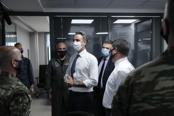 Μητσοτάκης στη Πολιτική Προστασία