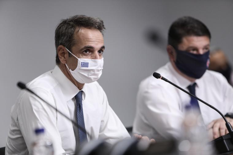 Μητσοτάκης στη Πολιτική Προστασία