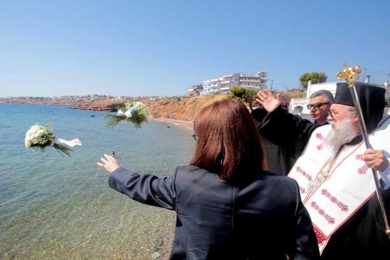 Σακελλαροπούλου στο Μάτι