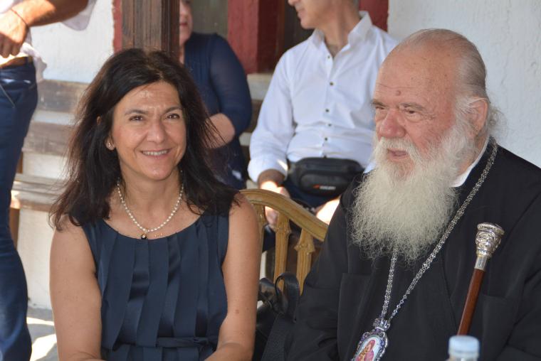Στην Αγία Μαρίνα ο Αρχιεπίσκοπος