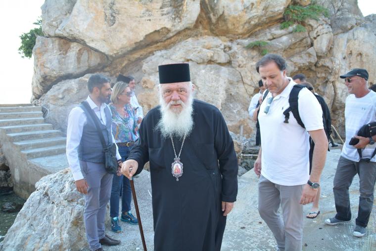 Στην Αγία Μαρίνα ο Αρχιεπίσκοπος