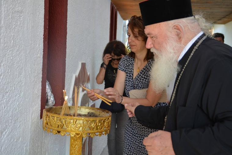 Στην Αγία Μαρίνα ο Αρχιεπίσκοπος