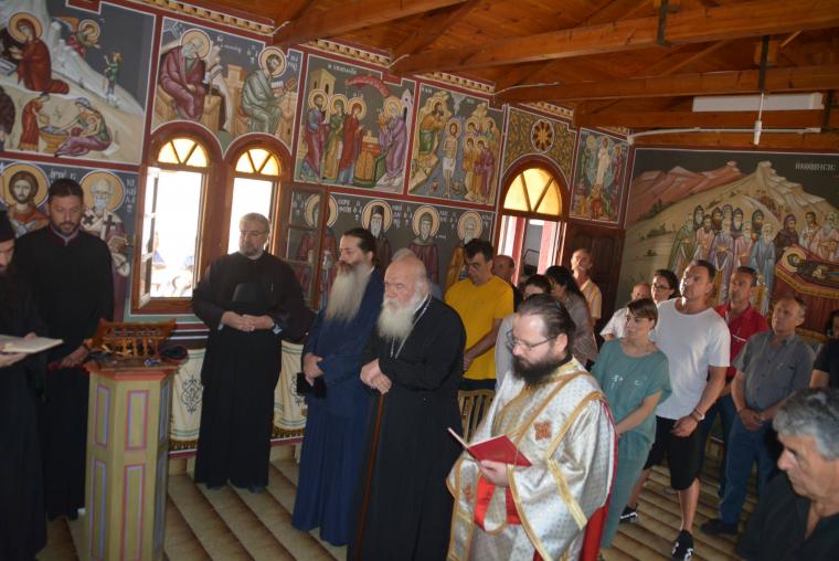 Στην Αγία Μαρίνα ο Αρχιεπίσκοπος