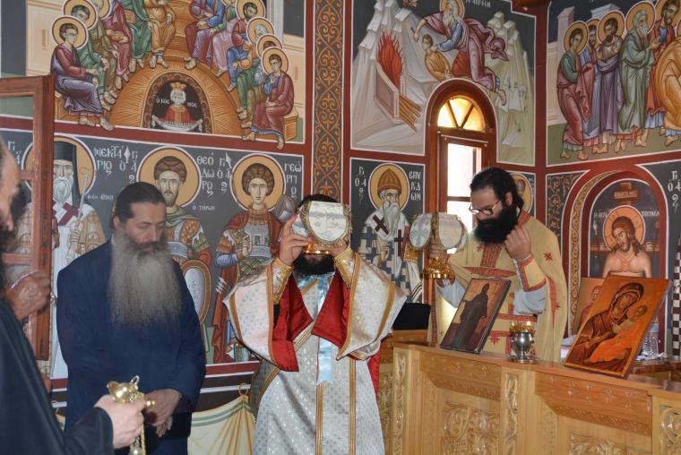 Στην Αγία Μαρίνα ο Αρχιεπίσκοπος